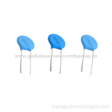 Ceramic Disc Capacitors with Stands High-voltage, 40kVA Power and RoHS Mark